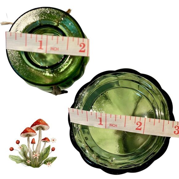 Home Decor Boho Fall Groovy 70s Vintage Style Mushroom Vase - Picture 2 of 4